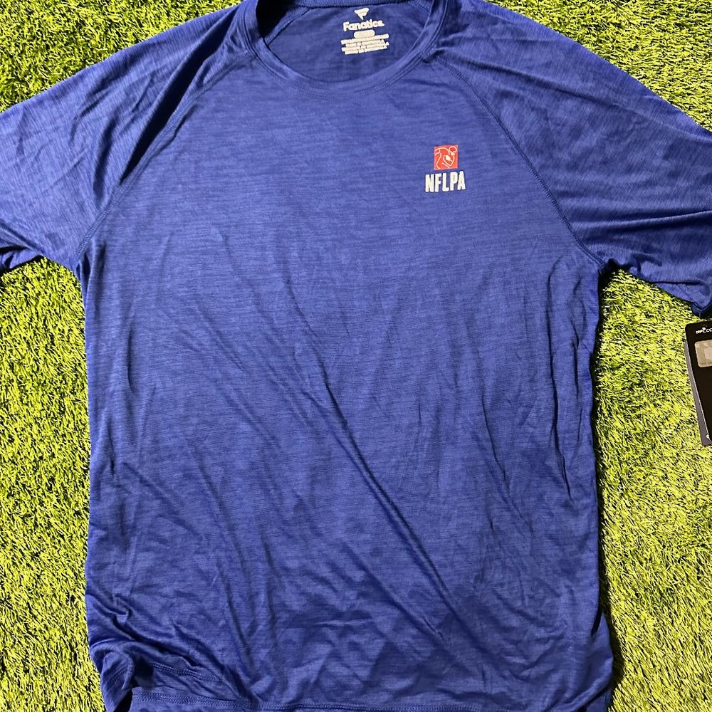 Blue NFLPA XL t-shirt fanatics(NWT) NEVER WORN